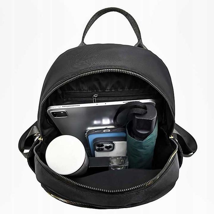 Stylowy i pojemny plecak damski Czarny