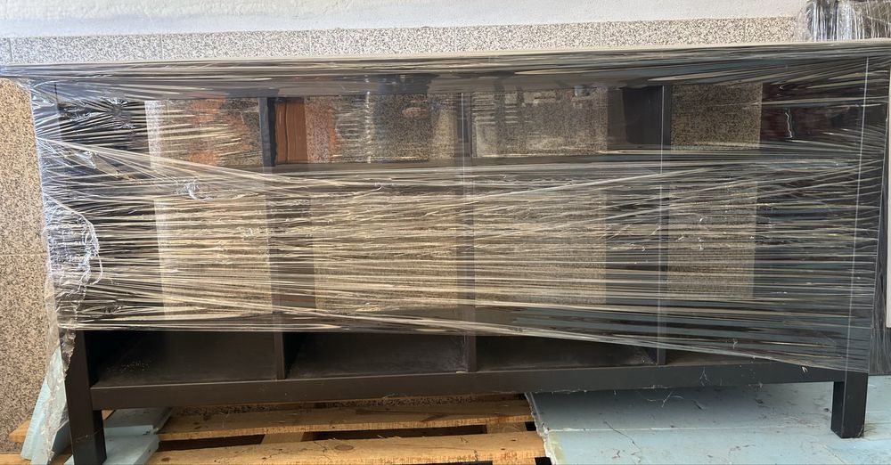 Conjunto de mobiliario de cabeleireiro