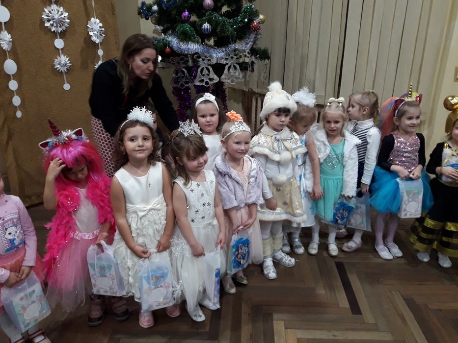 Обруч снежинка детский