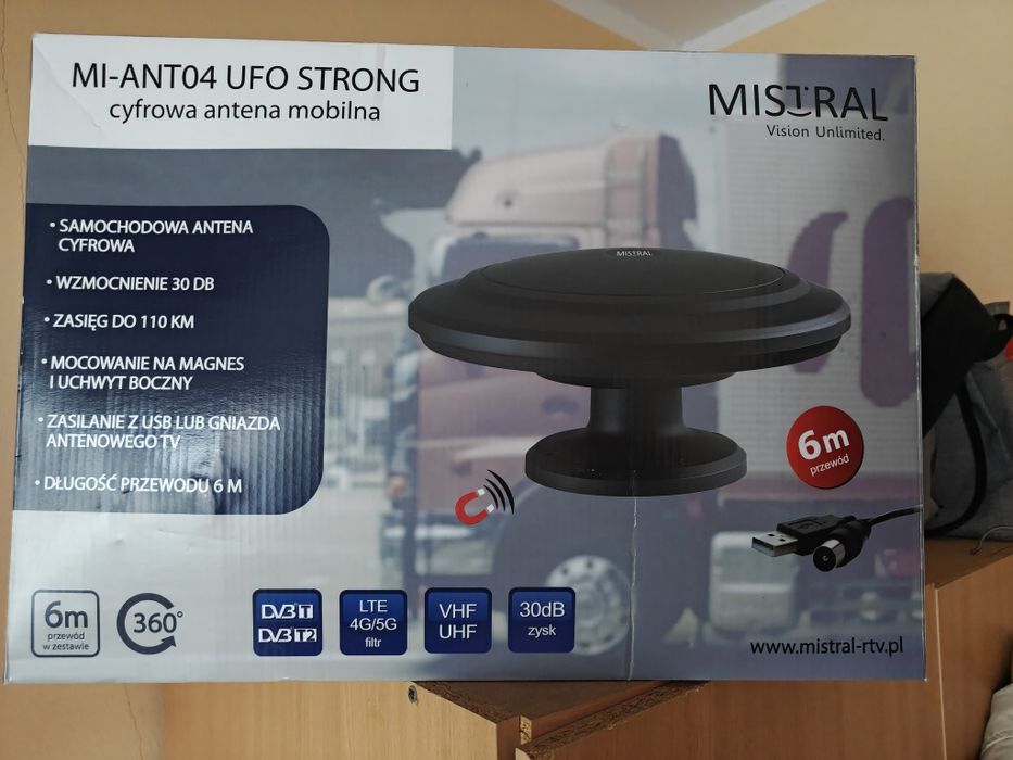 Cyfrowa Antena Mobilna Mistral Nowa