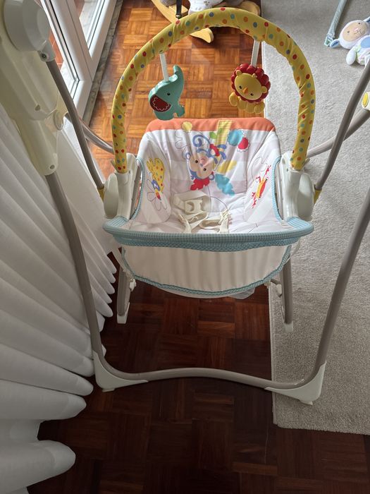Cadeira de baloiço bebe