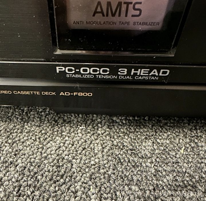 Aiwa AD-F800 Legendarny Deck 3-Head Dual Capstan Głowice PC-OCC magnetofon bdb Okazja!
