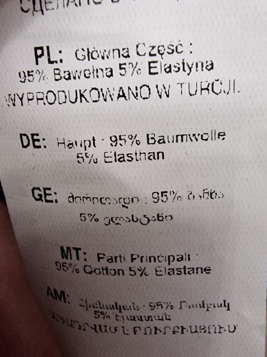 Bluzeczka bawełniana, prązki, pólgolwik.