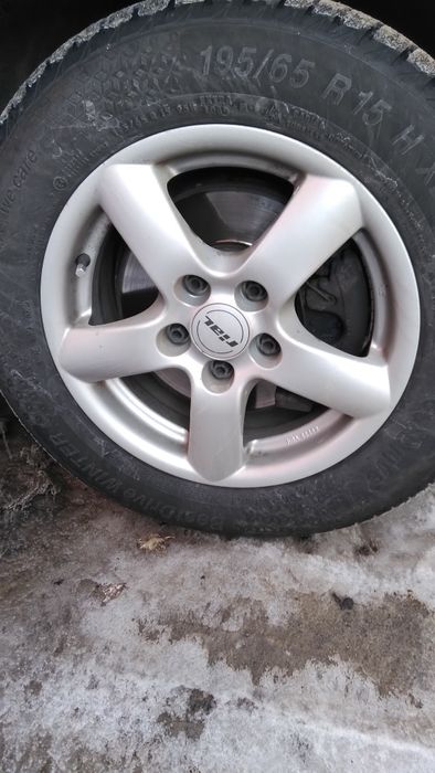 Колеса в зборі комплект