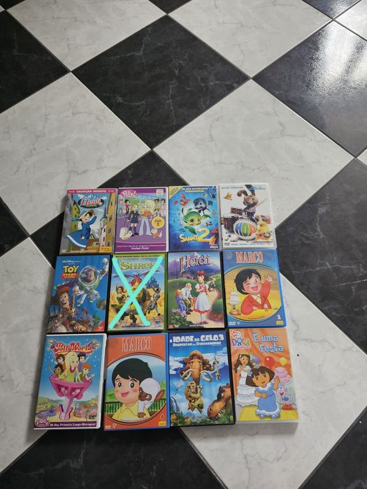 Dvds infantis vários