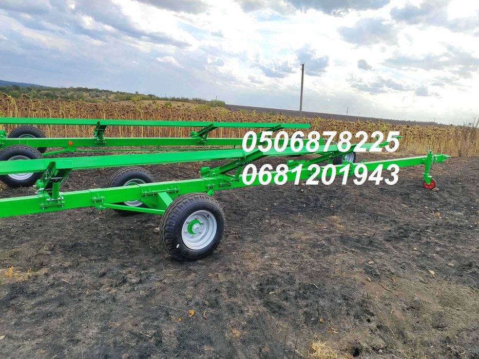 Візок для жниварок,тележка для жатки 6-12 м Claas, Case, JOHN DEERE