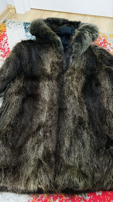 Шуба з хутра нутріі