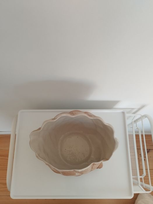 Vaso Concha Rosa – Estilo Mid Century