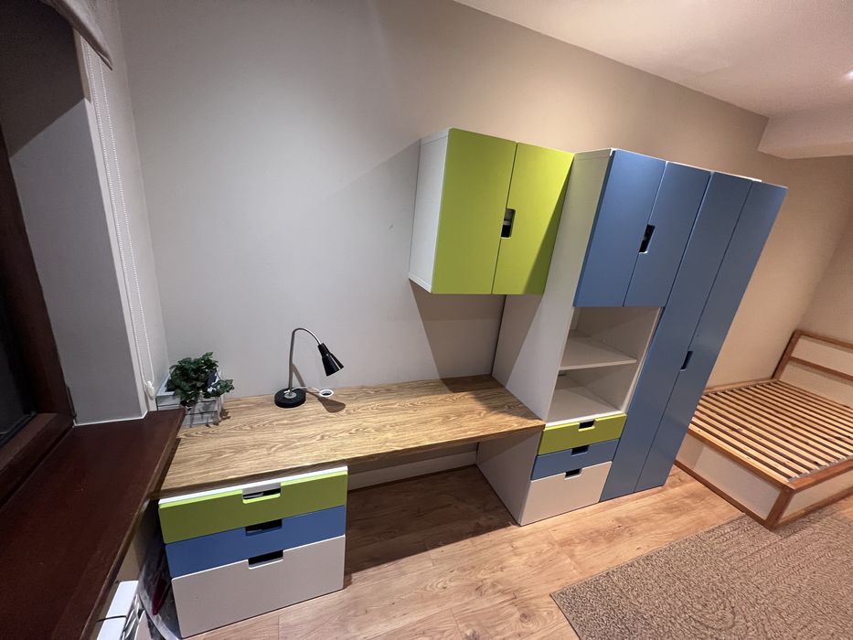 Meble dzieciece Ikea Stuva + rama łóżka