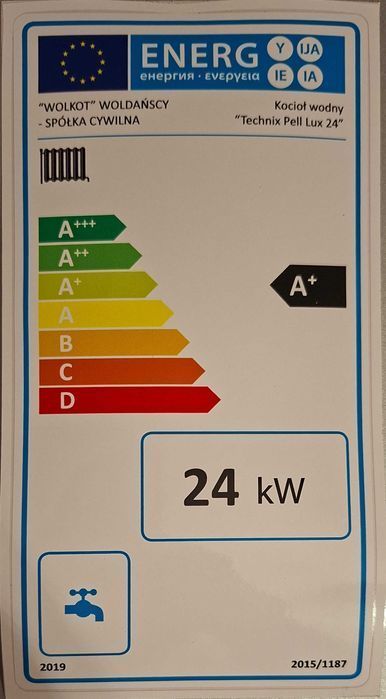 Kocioł piec 24kW pellet 5klasa WOLKOT dotacja kotły Technix