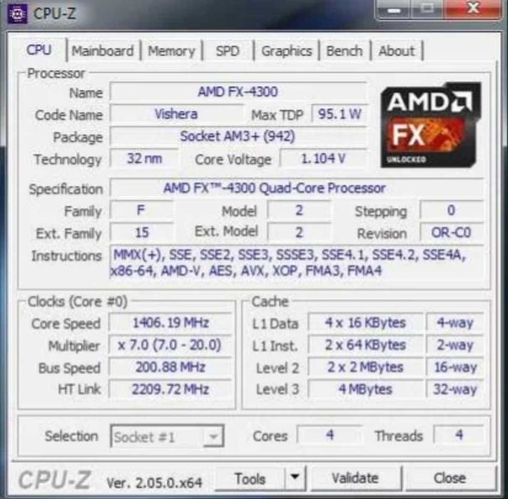 Системник: 4ядра(FX 4300)/ddr-3=8gb/hdd=500gb (+подарок, см.описание)