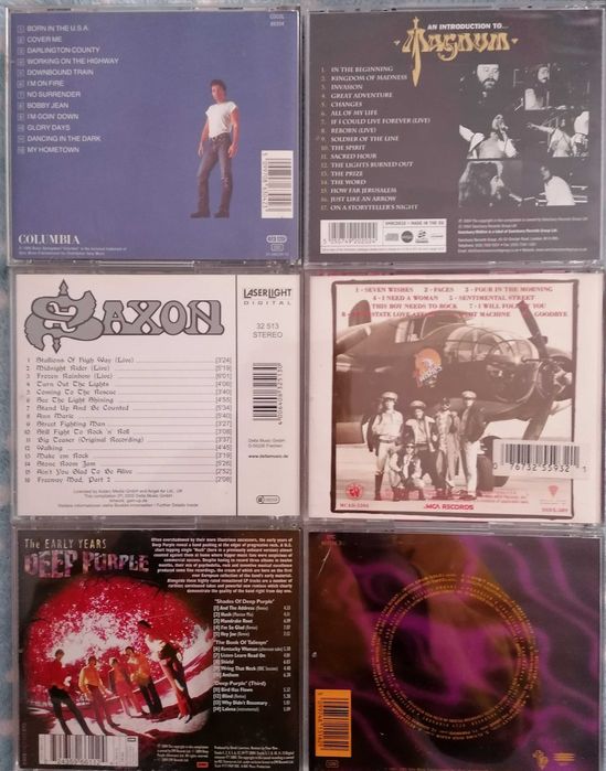 Cds Hard Rock & Heavy Metal - Oferta de Portes na compra de 2 ou mais