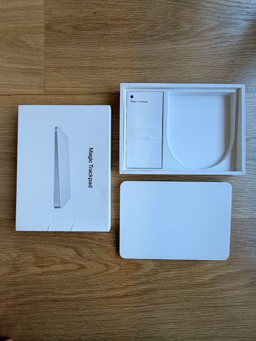 Apple Magic Trackpad (Lightning) + caixa original — Como novo