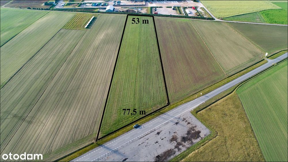 Działka inwestycyjna w Chociwiu - 12 km od S8