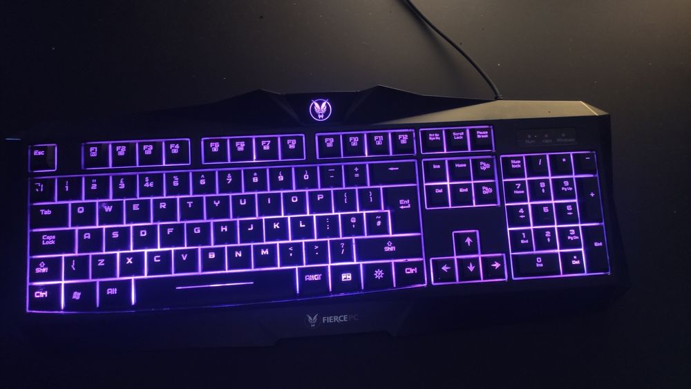 Fierce PC Draconis LED RGB Keyboard