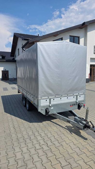 Przyczepa TEMARED 370x170x190 cm Dmc 2000 kg.