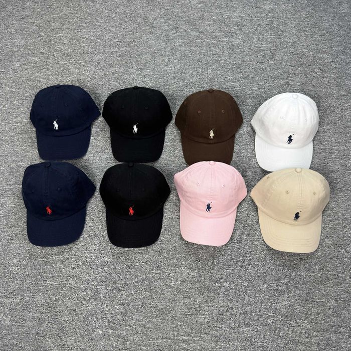 Кепка Polo Ralph Lauren бейсболка чорна біла коричнева темно‑синя рожева унісекс преміум люкс поло ральф лорен