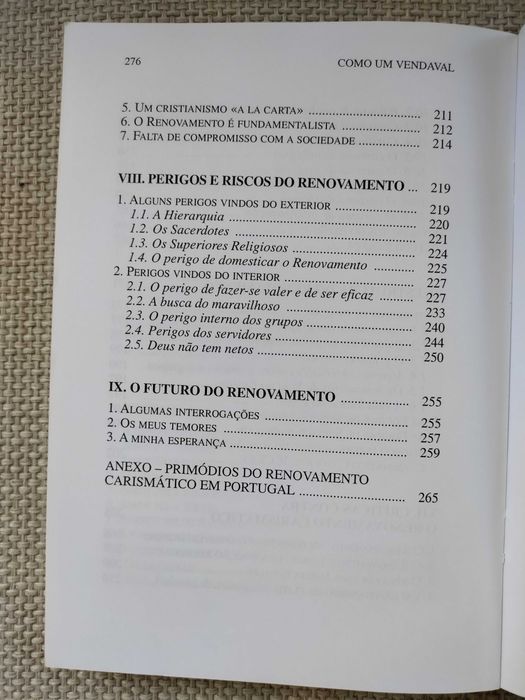Como um Vendaval… O Renovamento Carismático (Vicente Borragán Mata)