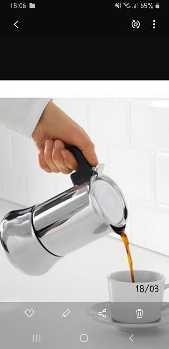 NOVO  IKEA,cafeteira inox,leiteira,caneca Gladelig,vários preços,emmão