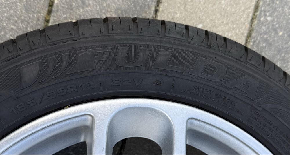 Oryginalne Felgi Fiat 500 S Abarth 4x98 185/55R15