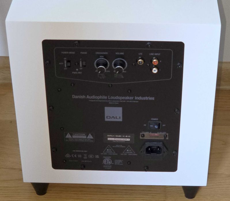Wyprzedaż - Subwoofer Dali SUB C8D FVAT/Paragon