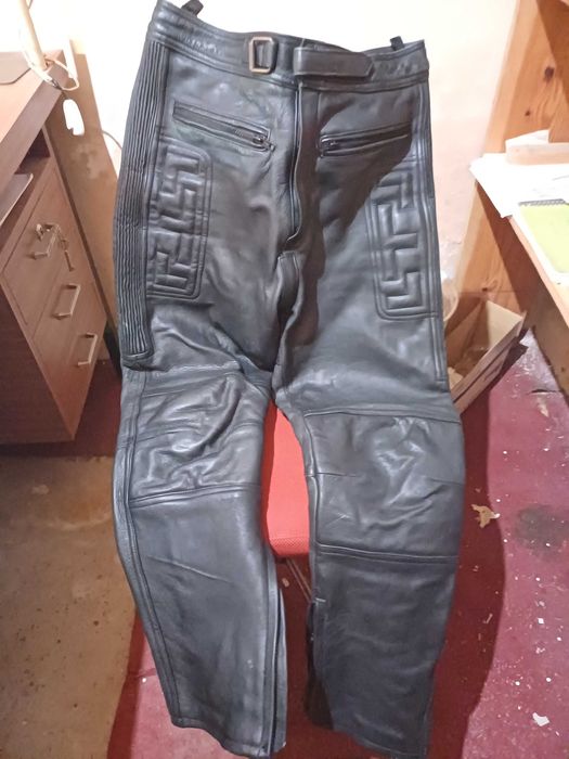 Fato de cabedal para moto