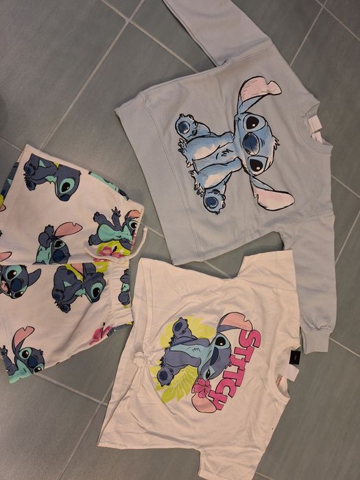Paczka ubrań (zara, primark ) pokemon , stitch
