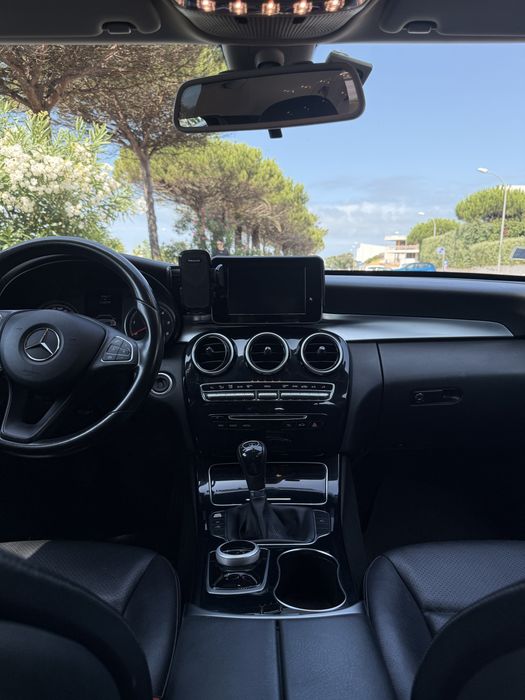 Mercedes c200 | carrinha estimada | azul escuro (extras)