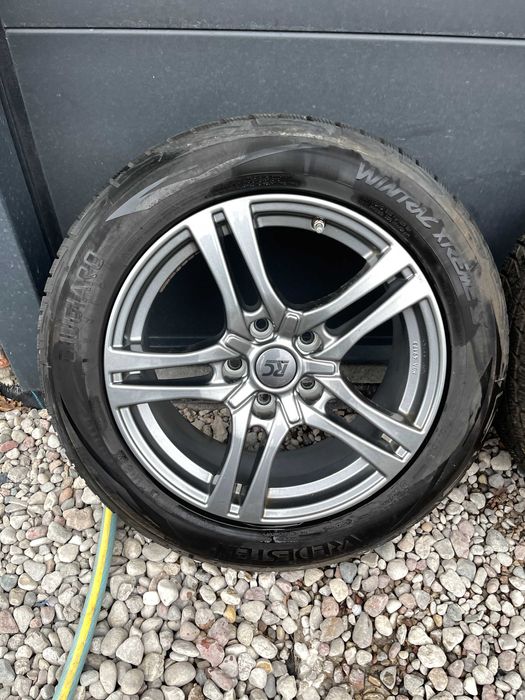 Alufelgi Koła Zimowe BMW 5x120 17" + Opony 225/50R17 Continental