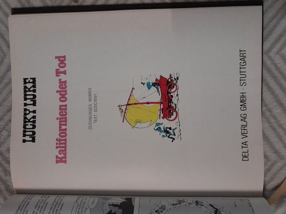 Komiksy Lucky Luke, Asterix i Obelix po niemiecku