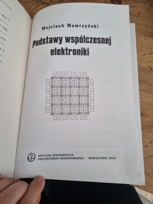 Podstawy współczesnej elektroniki Wojciech Wawrzyński