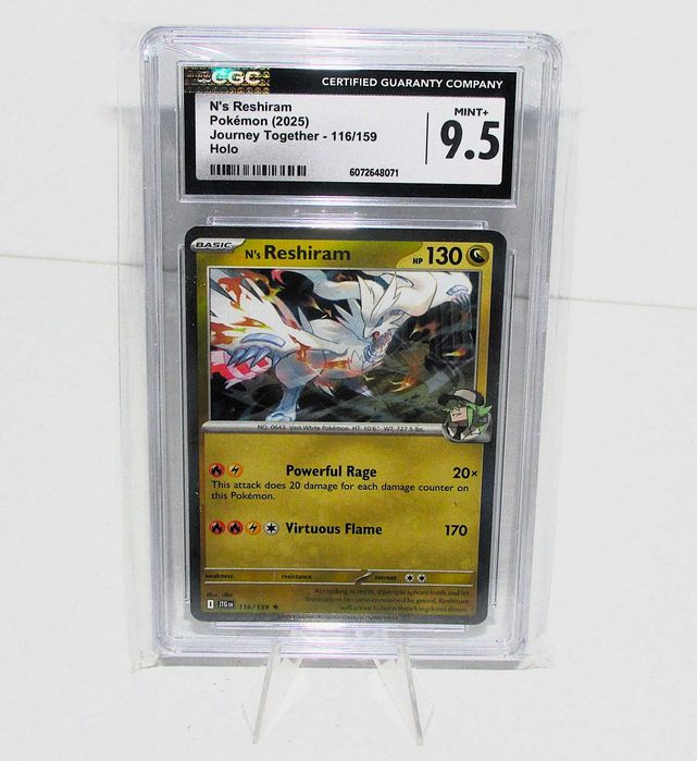 N's Reshiram - CGC 9.5 - Pokémon 2025