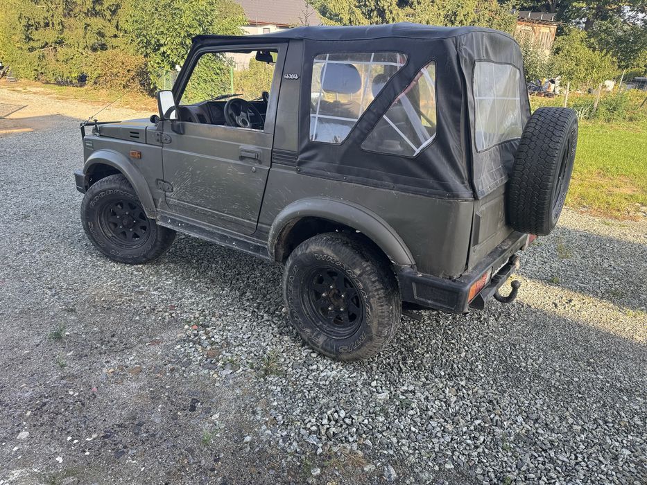 Suzuki Samurai 1.3 LPG 1988r cabrio 4x4 hak