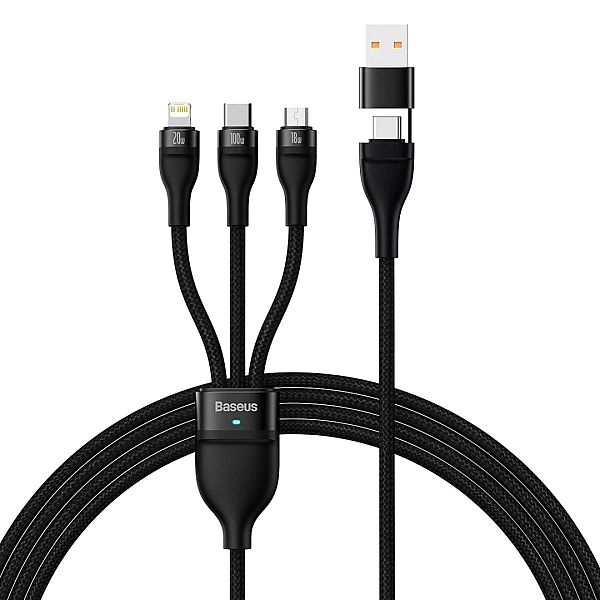 Baseus Flash Series II kabel USB Typ C / USB Typ A - USB Typ C / Light