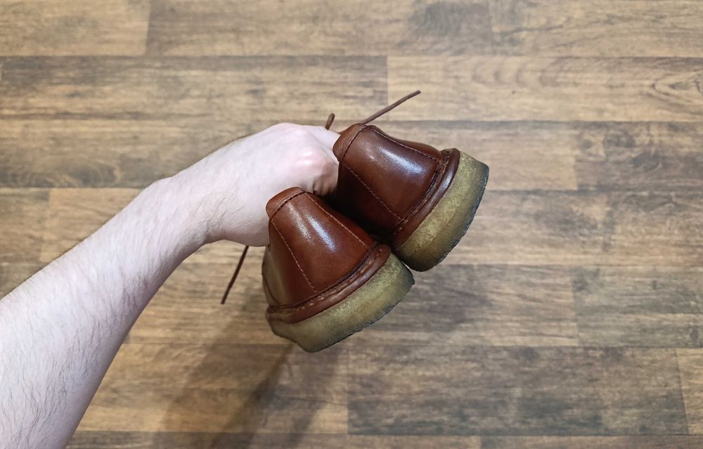 Clarks мужские дезерты с натуральной кожи туфли размер 43