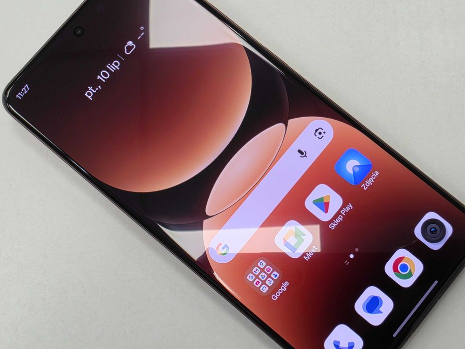 Realme GT 7 PRO 5G Dual SIM/ 12GB/ 512GB/ Mars Orange/ Grade A-/ BAT 100%/ + ładowarka/ aktywacja 13.08.2025