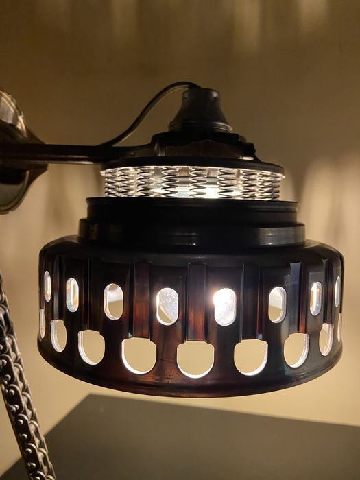 Lampka Industrial Art Metaloplastyka