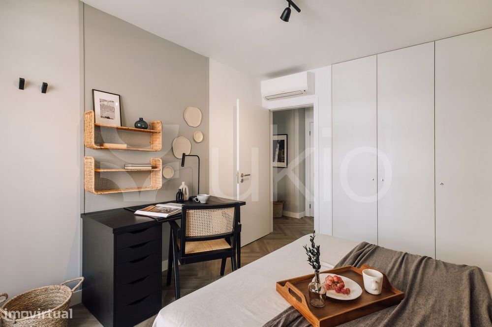 Apartamento T1 com varanda no Bairro Azul - Parque Eduardo VII