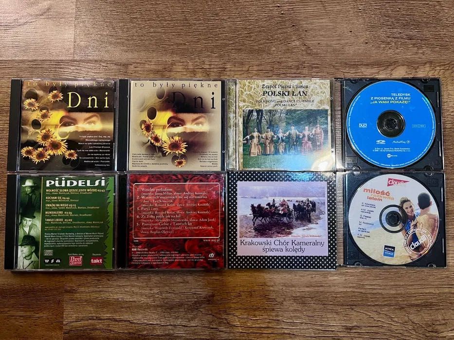 Sprzedam mix 8 płyt CD audio
