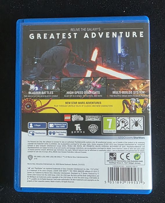 Lego Star Wars The Force Awakens para PS Vita