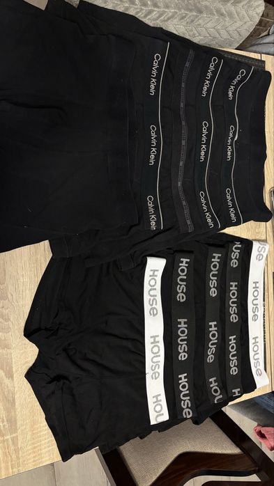 Bokserki zestaw 11 sztuk L house calvin klein