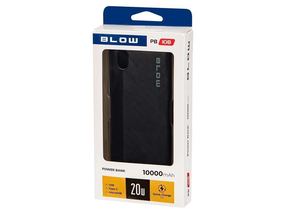 Powerbank BLOW 10000mAh USB QC 20W PB20B USB-C 81-151#