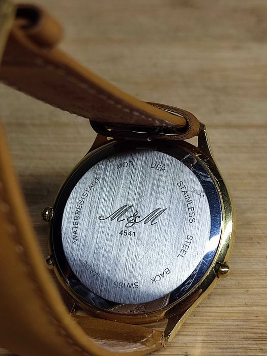 Chronograf M&M. Swiss made