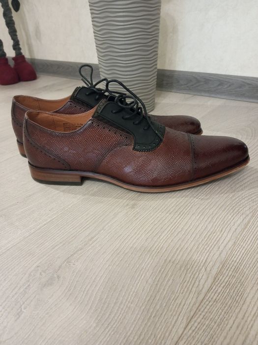 Мужские классические туфли STACY ADAMS. Натуральная кожа.