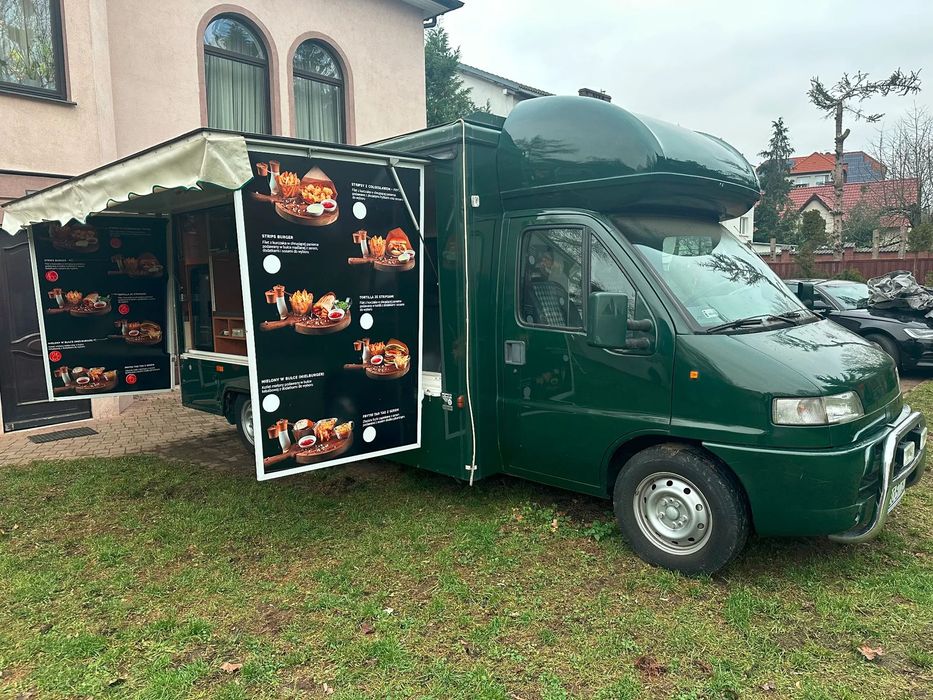 Fiat Ducato  Sprzedam oryginalny Food Truck na zabudowie Borco-Höhns GmbH
