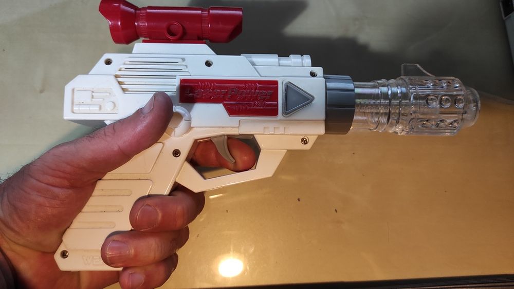 Pistola espacial coleção Weina laser power