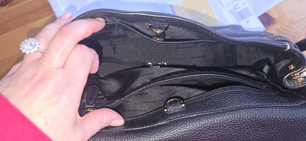 Mala em pele Michael Kors