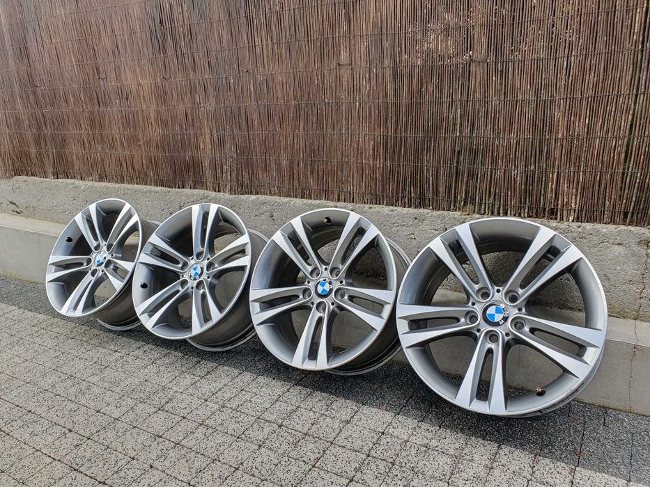 4x Oryginalne 18-stki BMW 5x120 grafit+poler!