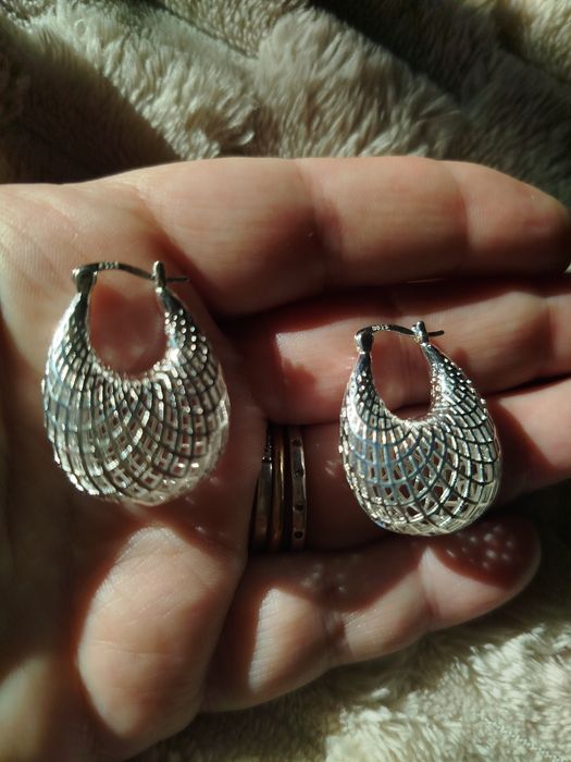 Сережки срібні 925пр.