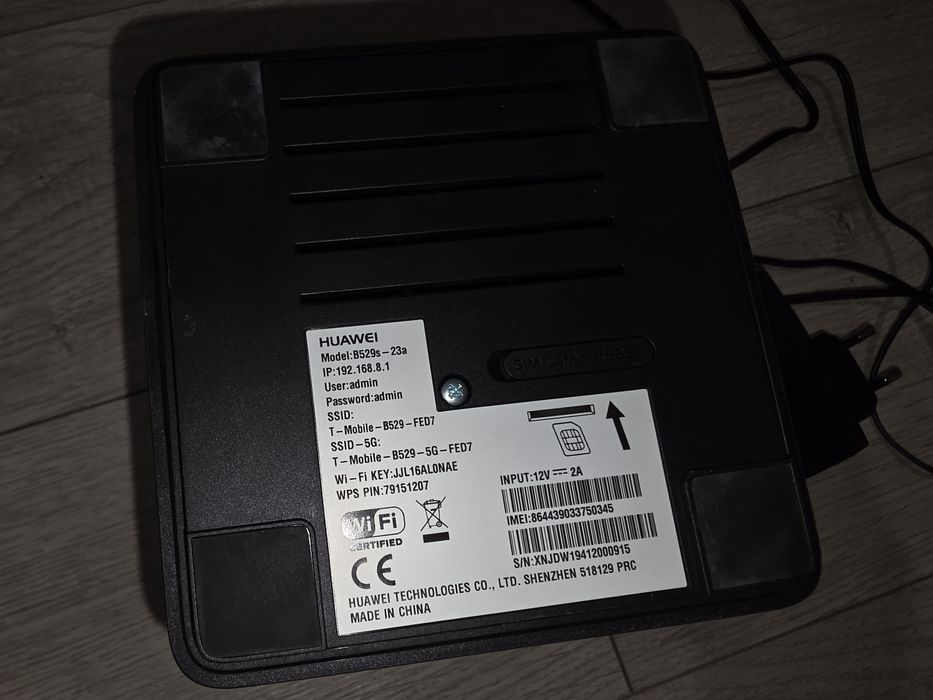 Router huawei B529s-23a lte